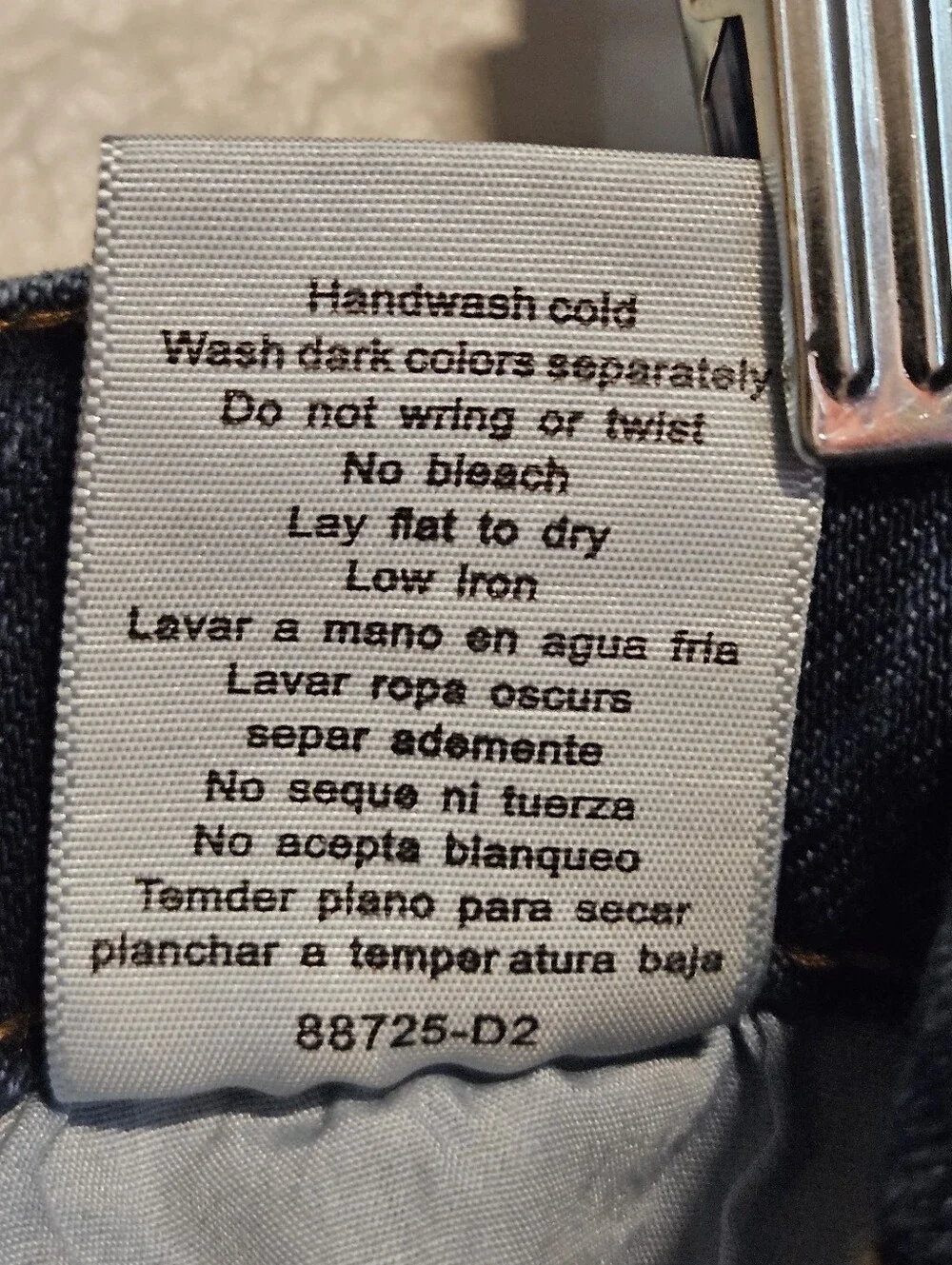 Judy Blue "Cortney" High Rise Straight Wide Cargo Jeans in Dark Wash Size 18W - Picture 8 of 16